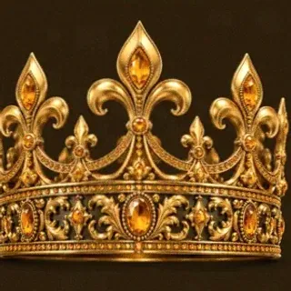 Ornate royal crown — Lucky Vibe