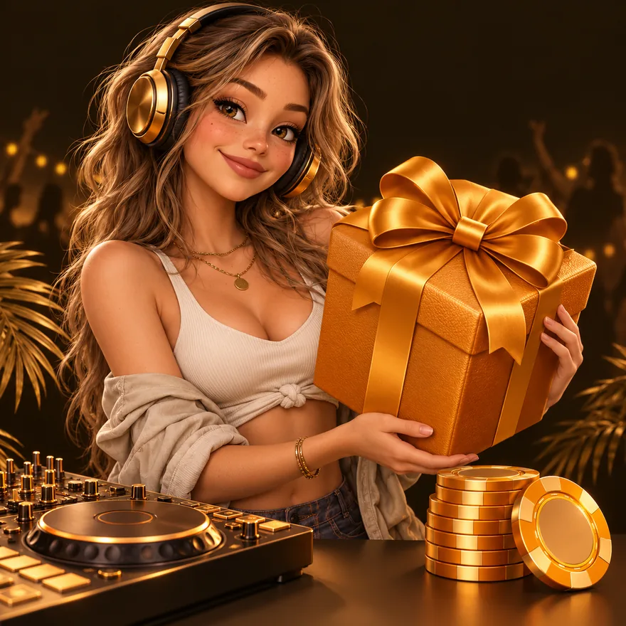Gift box and chips — Lucky Vibe