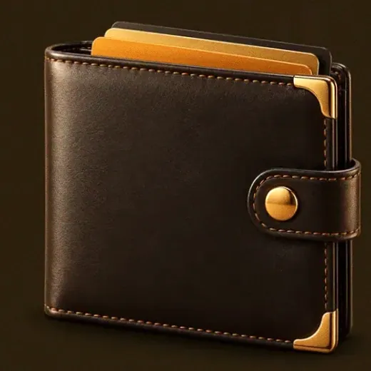 Leather wallet — Lucky Vibe