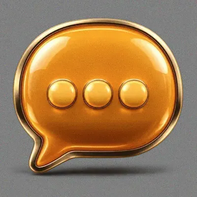 Chat bubble icon — Lucky Vibe