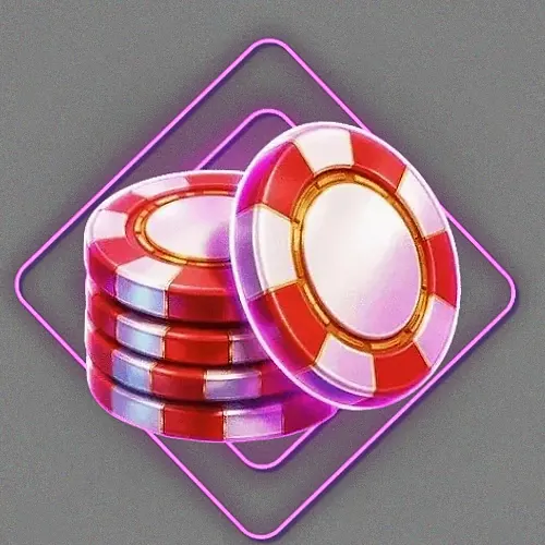 Poker table with cards