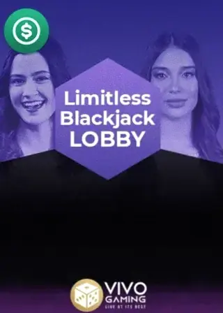 Limitless Blackjack Lobby live game cover