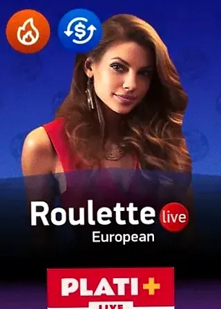 Roulette European live game cover