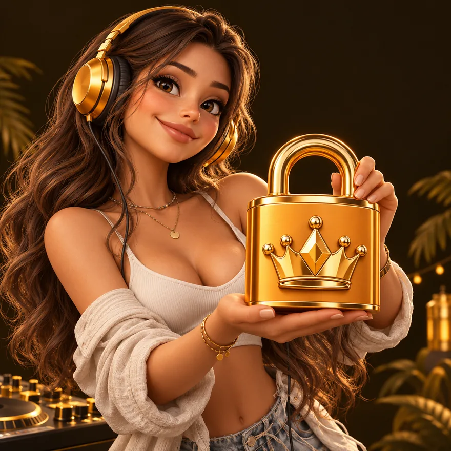 Royal padlock — Lucky Vibe
