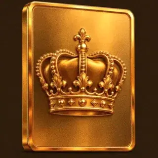 Royal crown plaque — Lucky Vibe