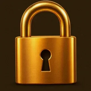 Metal padlock — Lucky Vibe