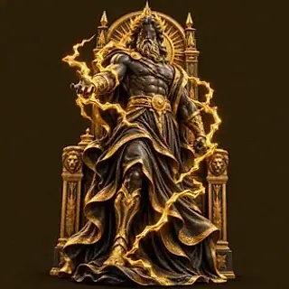 Thunder god zeus — Lucky Vibe
