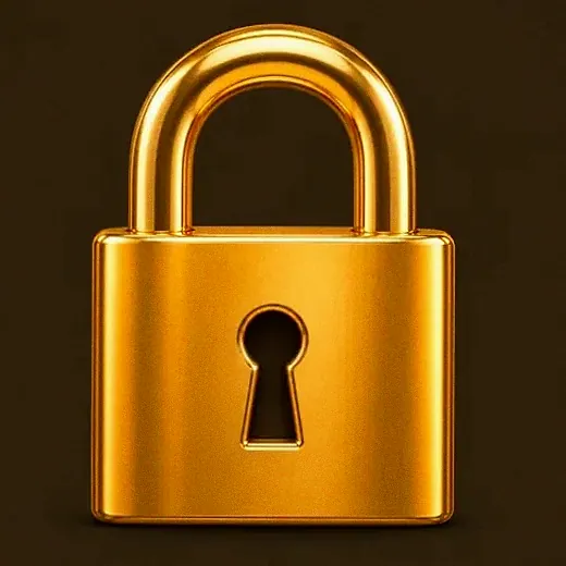 Metal padlock — Lucky Vibe