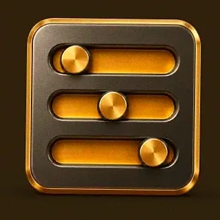 Three-knob control panel — Lucky Vibe