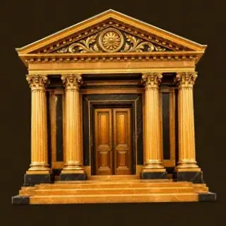 Classical bank building — Lucky Vibe