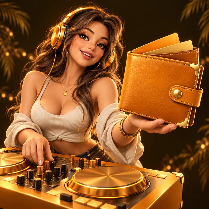 Leather wallet — Lucky Vibe