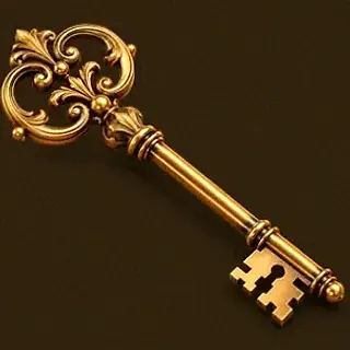 Ornate antique key — Lucky Vibe